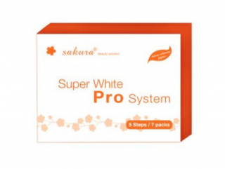 Bộ Kem Tắm Trắng Cao Cấp Tiêu Chuẩn Spa Sakura Super White Pro System