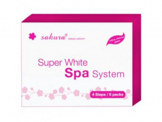 Bộ Kem Tắm Trắng Cao Cấp Tiêu Chuẩn Spa Sakura Super White